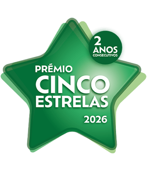 Prémio 5 Estrelas - Energia 100% Verde